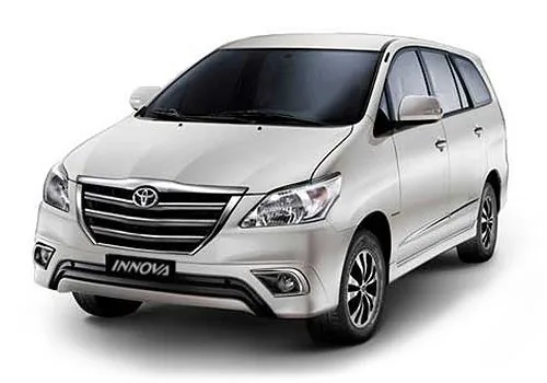 Innova Crysta cab in Srinagar
